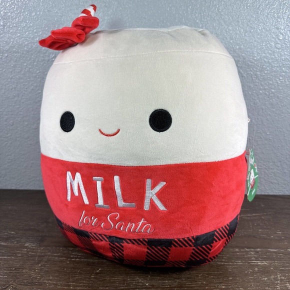 RARE Squishmallows 14” Alten The Milk For Santa Plush Christmas Holiday Toy - Picture 1 of 6